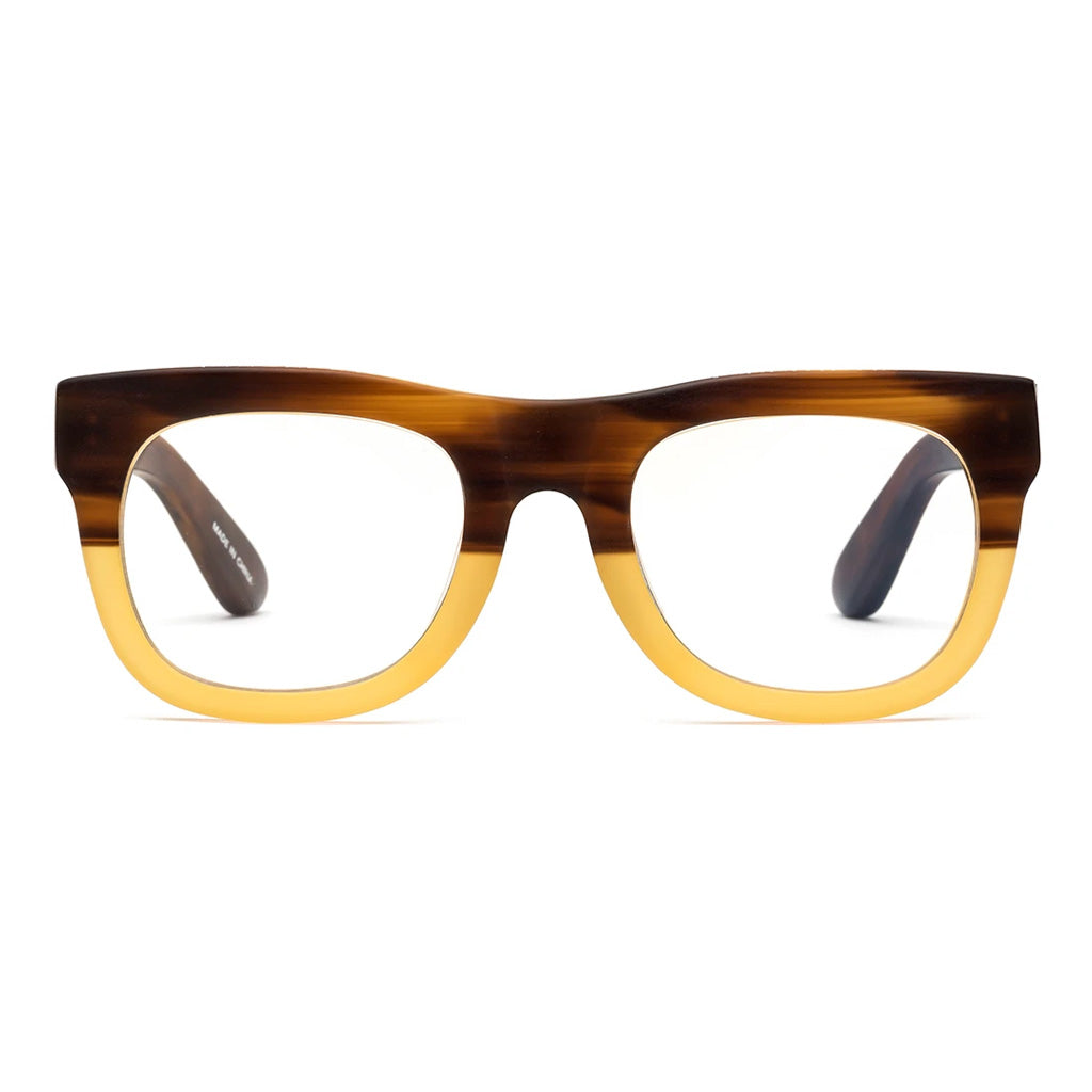 Caddis D28 Bullet Coffee Blue Light Blocking Reading Glasses