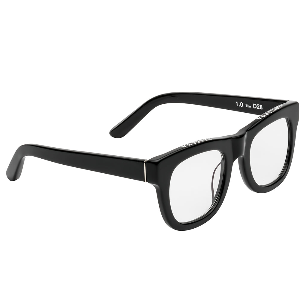 Caddis D28 Black Blue Light Blocking Reading Glasses
