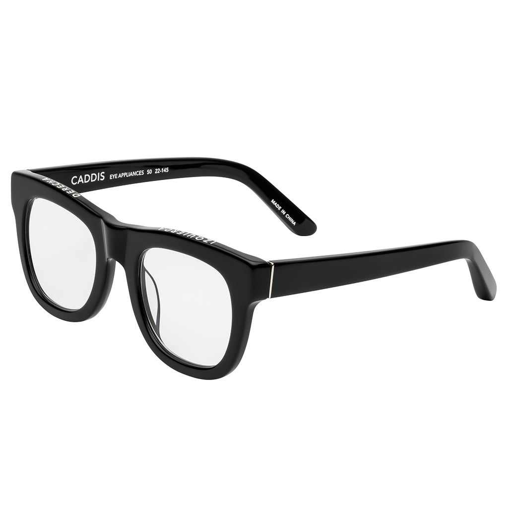 Caddis D28 Black Blue Light Blocking Reading Glasses