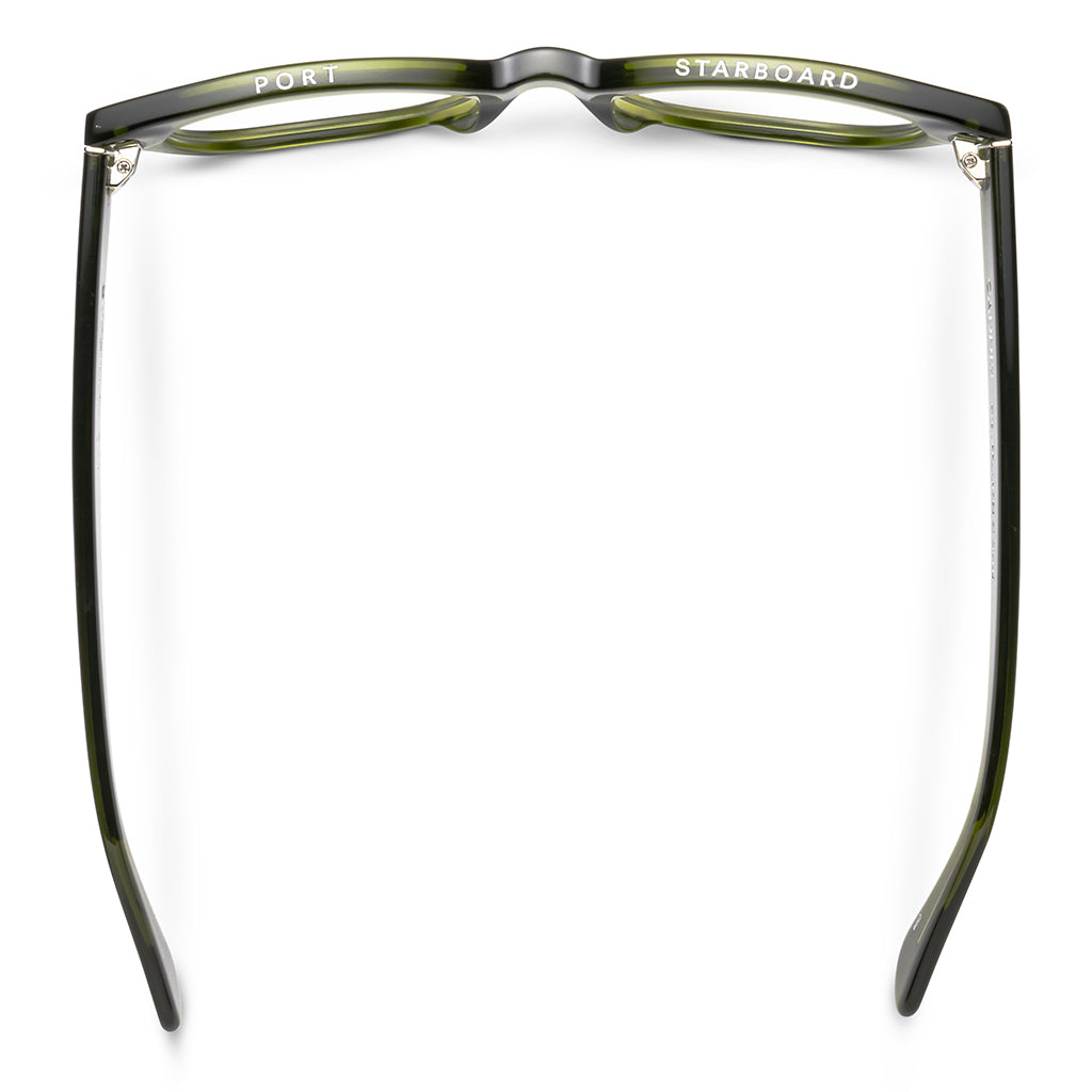 Caddis MIKLOS Heritage Green Blue Light Blocking Reading Glasses