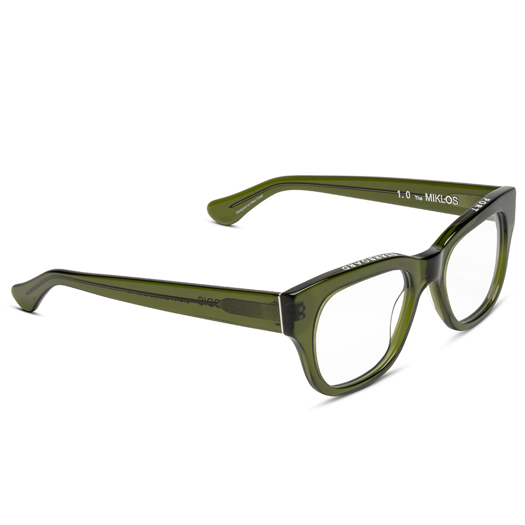 Caddis MIKLOS Heritage Green Blue Light Blocking Reading Glasses