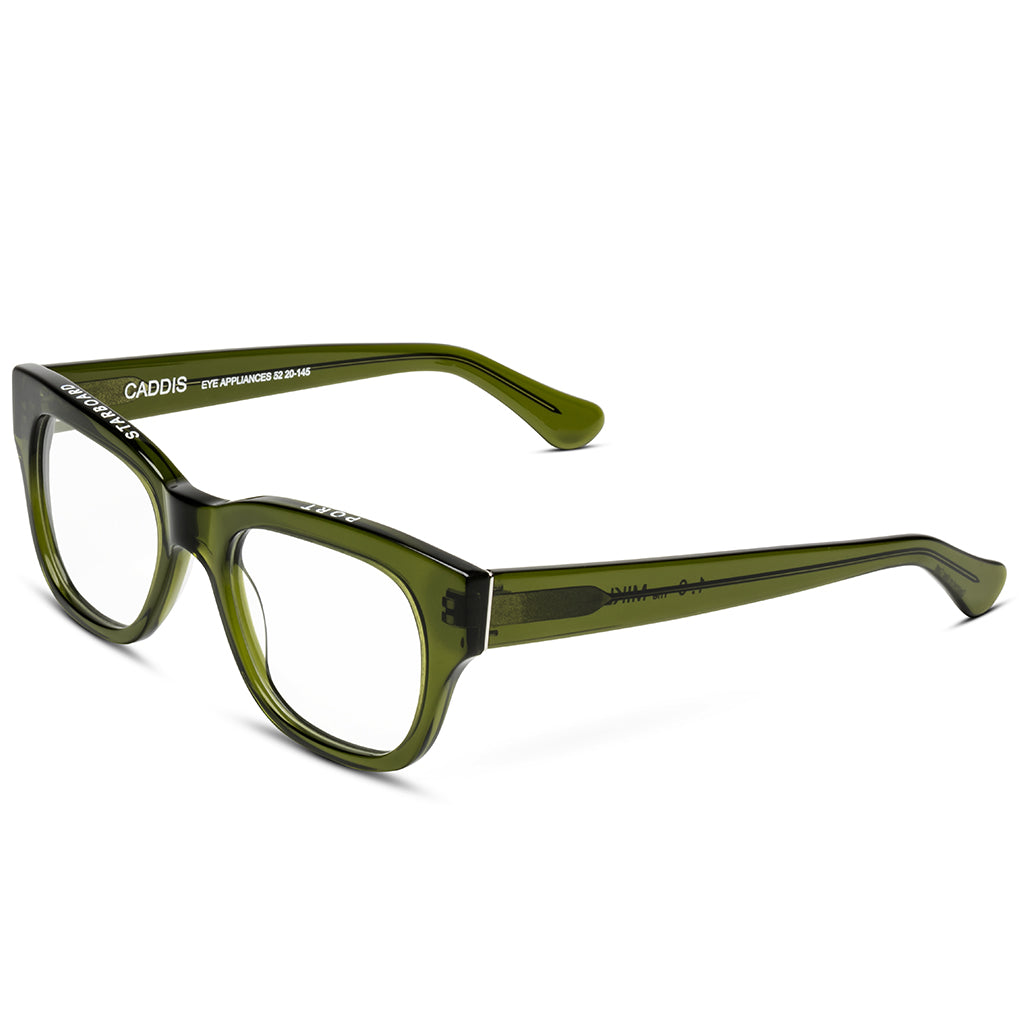 Caddis MIKLOS Heritage Green Blue Light Blocking Reading Glasses