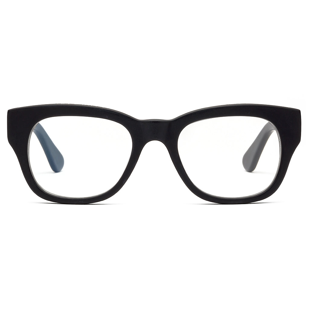 Caddis MIKLOS Matte Black Blue Light Blocking Reading Glasses