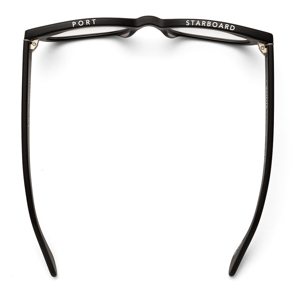 Caddis MIKLOS Matte Black Blue Light Blocking Reading Glasses