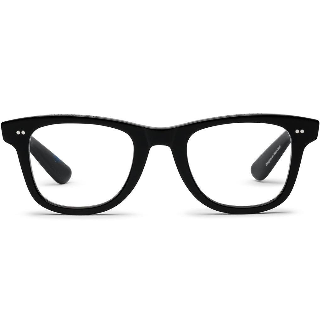 Caddis PORGY BACKSTAGE Gloss Black Blue Light Blocking Reading Glasses