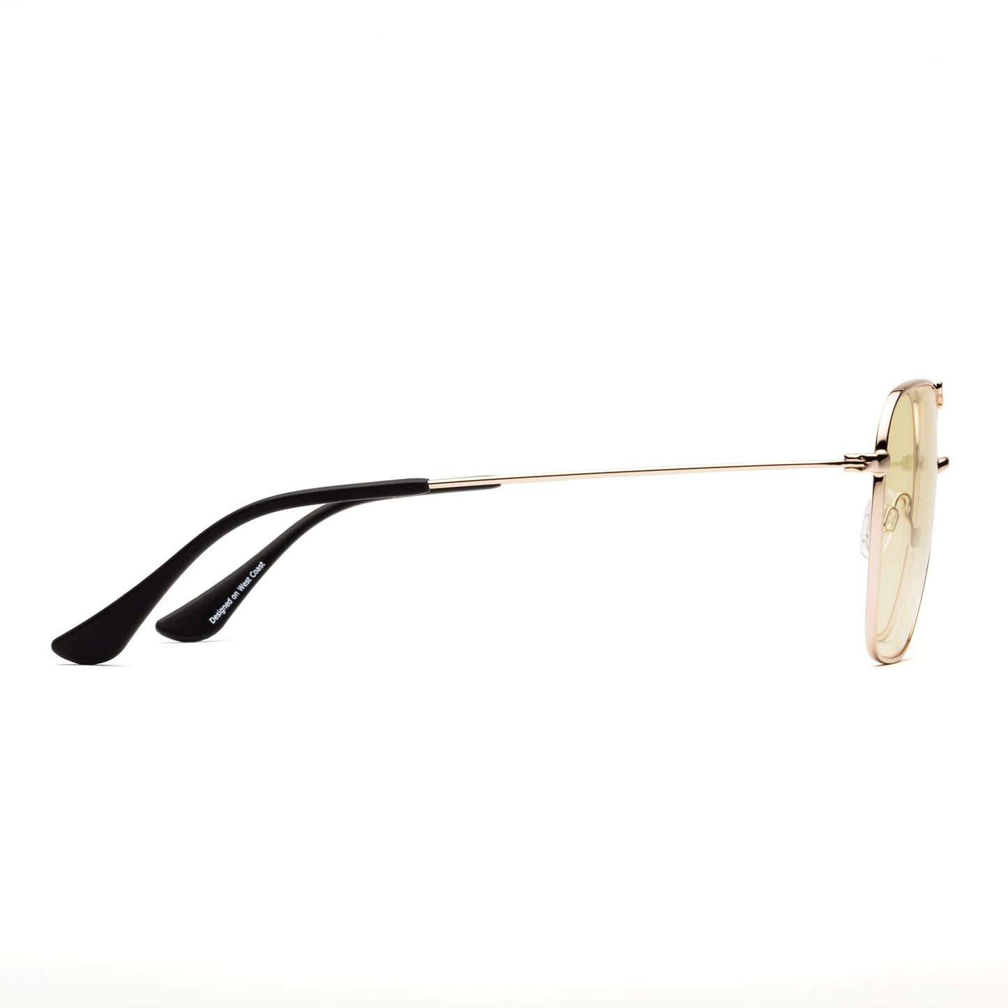 Caddis Hooper Gold Blue Light Blocking Reading Glasses