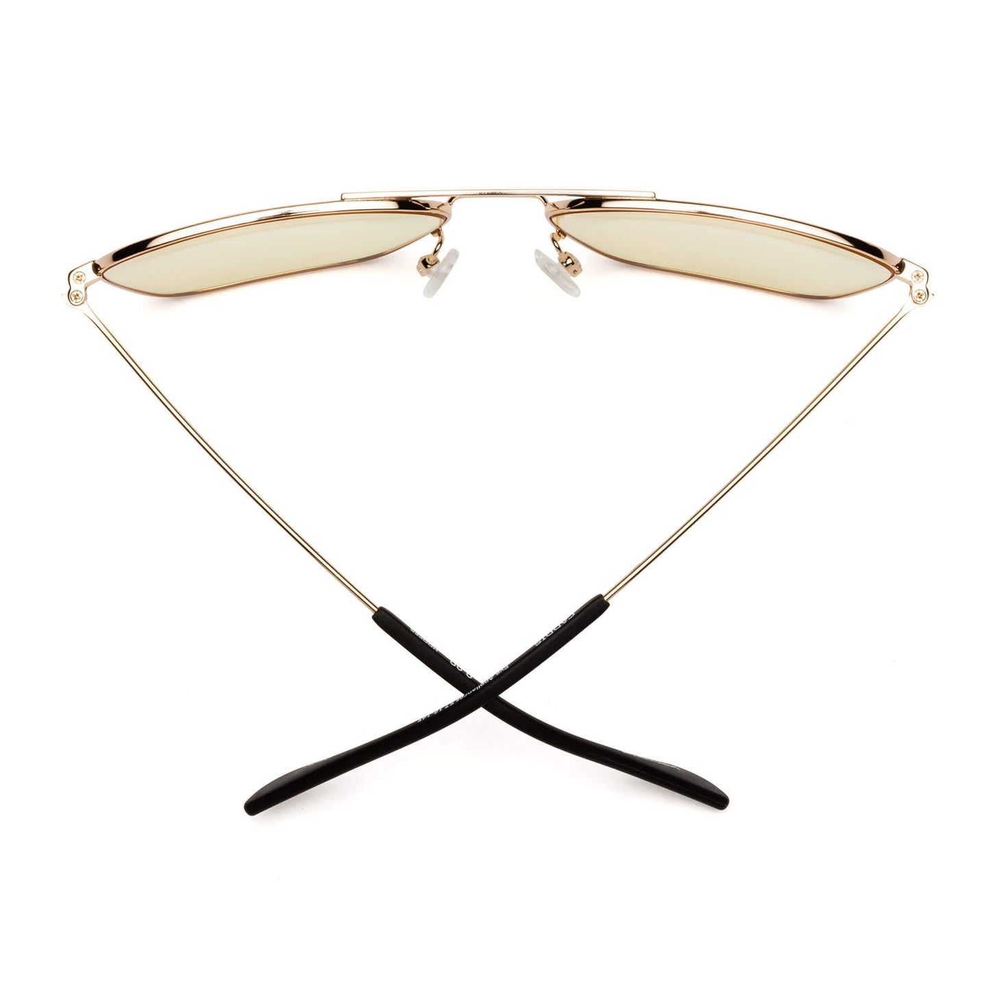 Caddis Hooper Gold Blue Light Blocking Reading Glasses