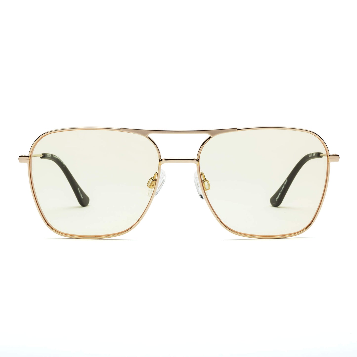 Caddis Hooper Gold Blue Light Blocking Reading Glasses