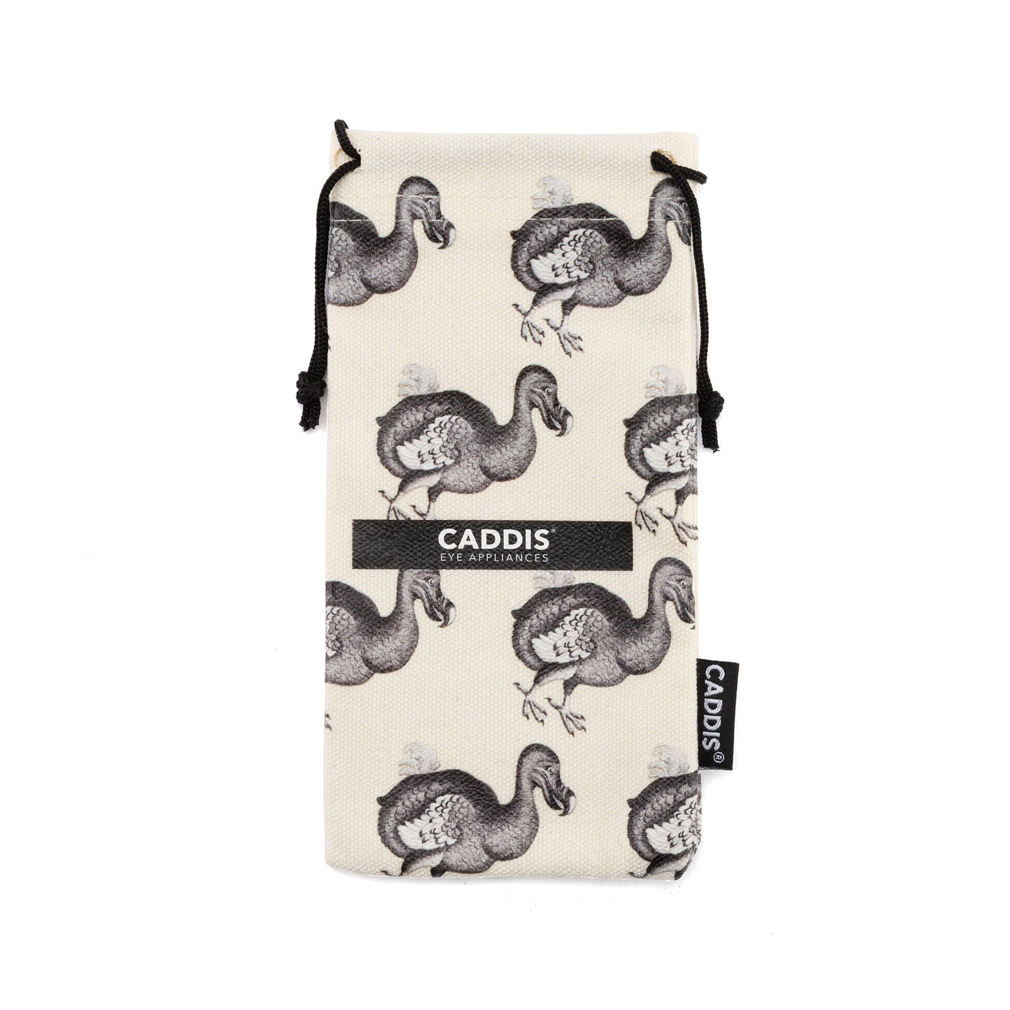 Organic Linen Eyewear Pouch Vulture