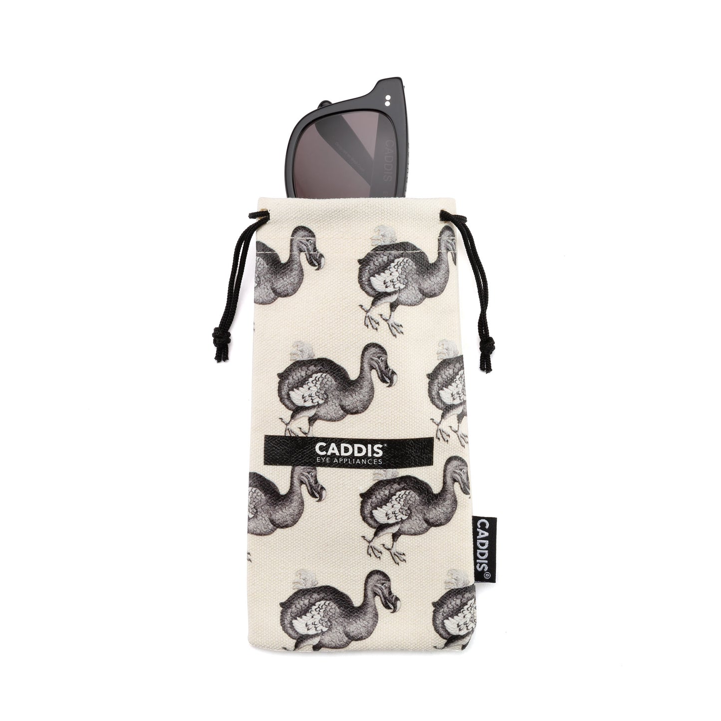 Organic Linen Eyewear Pouch Vulture
