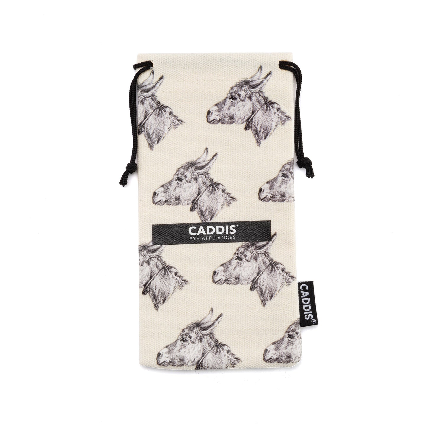 Organic Linen Eyewear Pouch Donkey