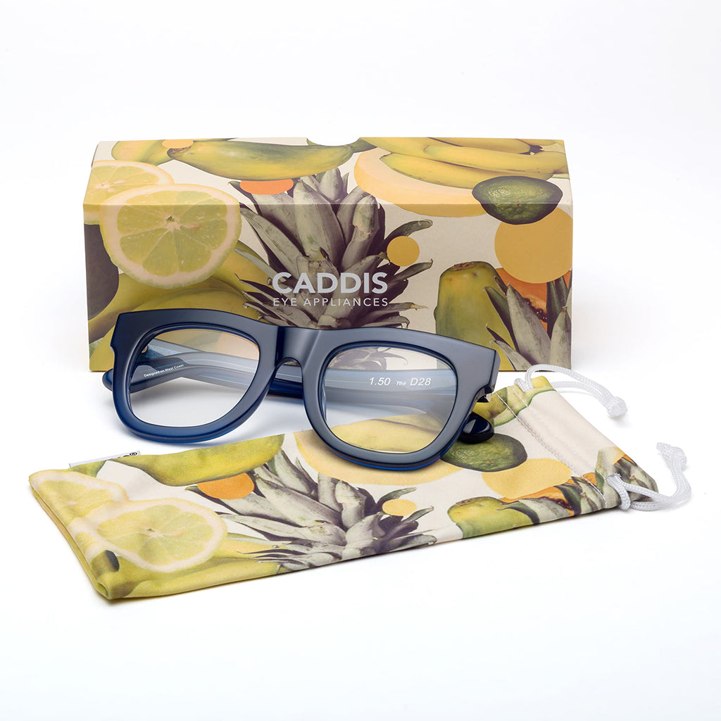 Caddis D28 Minor Blue Blue Light Blocking Reading Glasses