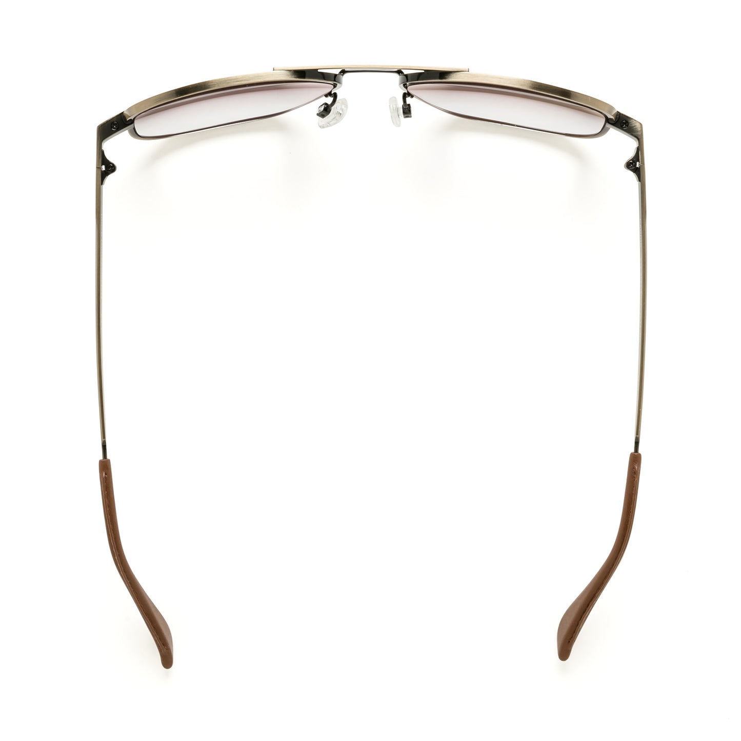 Caddis Metamodernist Scout Vintage Gold Blue Light Blocking Reading Glasses