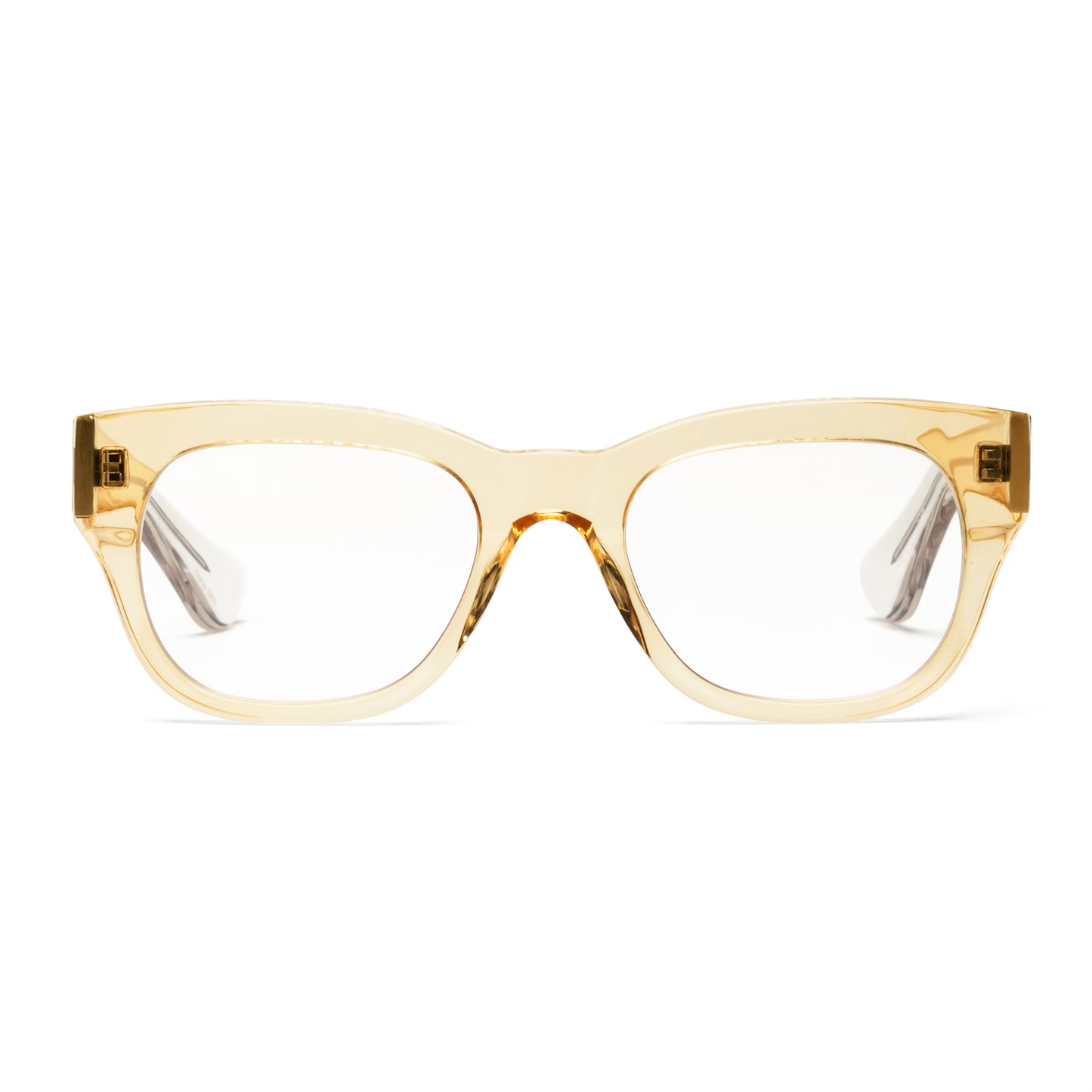 Caddis MIKLOS Raw Honey Blue Light Blocking Reading Glasses