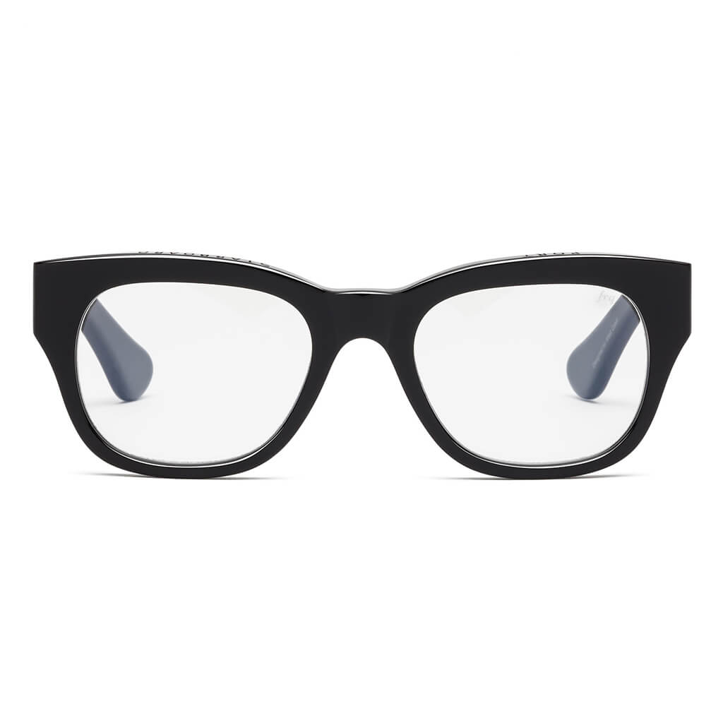 Caddis MIKLOS Gloss Black Blue Light Blocking Reading Glasses