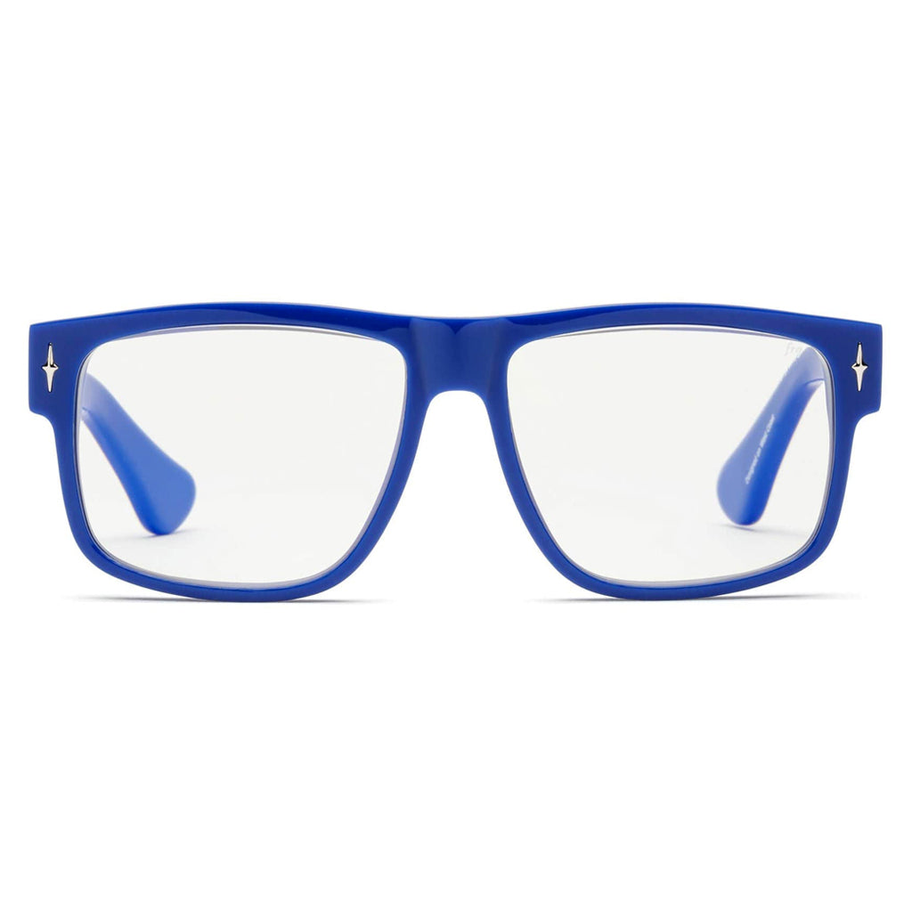Caddis Mister Cartoon Gloss Blue Blue Light Blocking Reading Glasses