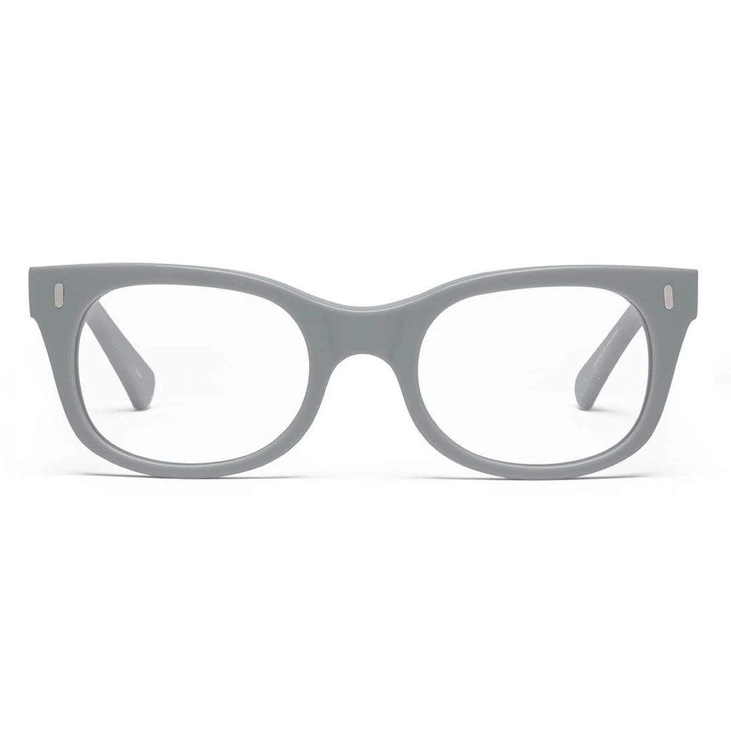 Caddis BIXBY Matte Putty Grey Blue Light Blocking Reading Glasses