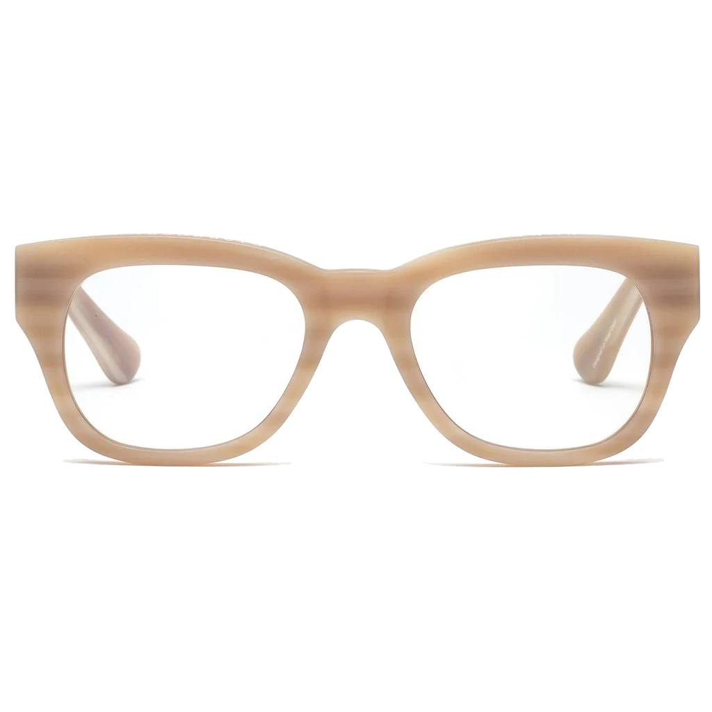 Caddis MIKLOS Matte Bone Blue Light Blocking Reading Glasses
