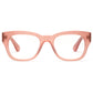 Caddis MIKLOS Matte Pink Blue Light Blocking Reading Glasses