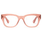 Caddis MIKLOS Matte Pink Blue Light Blocking Reading Glasses