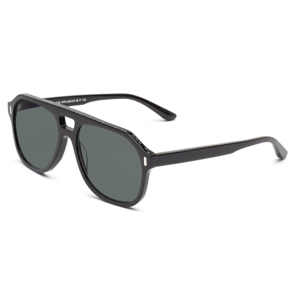 RCA Gloss Black Sunglasses