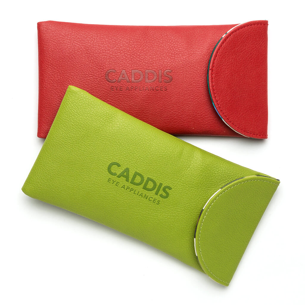 Caddis Apple Leather Reading Glasses Cases