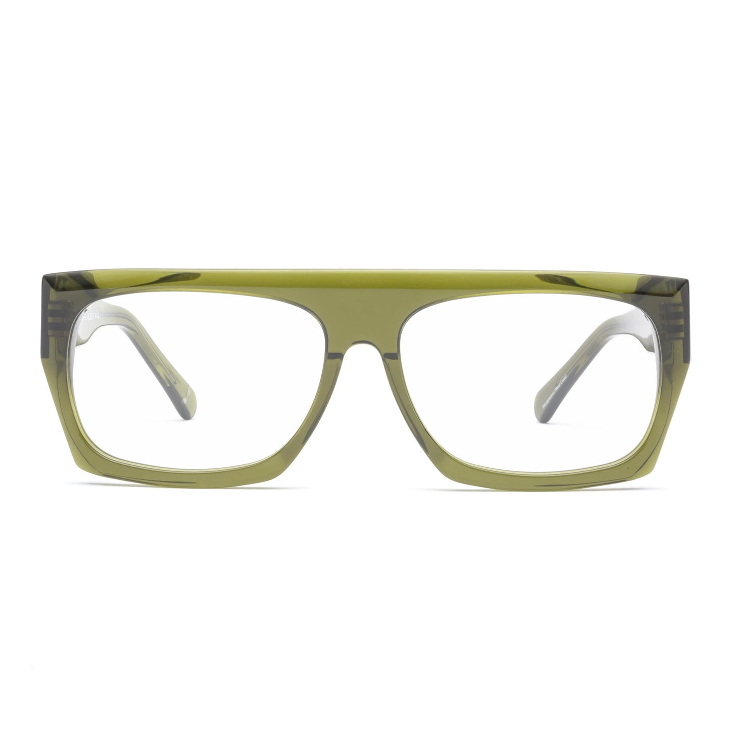 Caddis 12 Bar Heritage Green Blue Light Blocking Reading Glasses